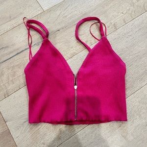 Pink cute top
